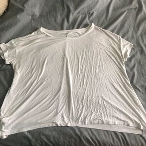 white soft and sexy tee